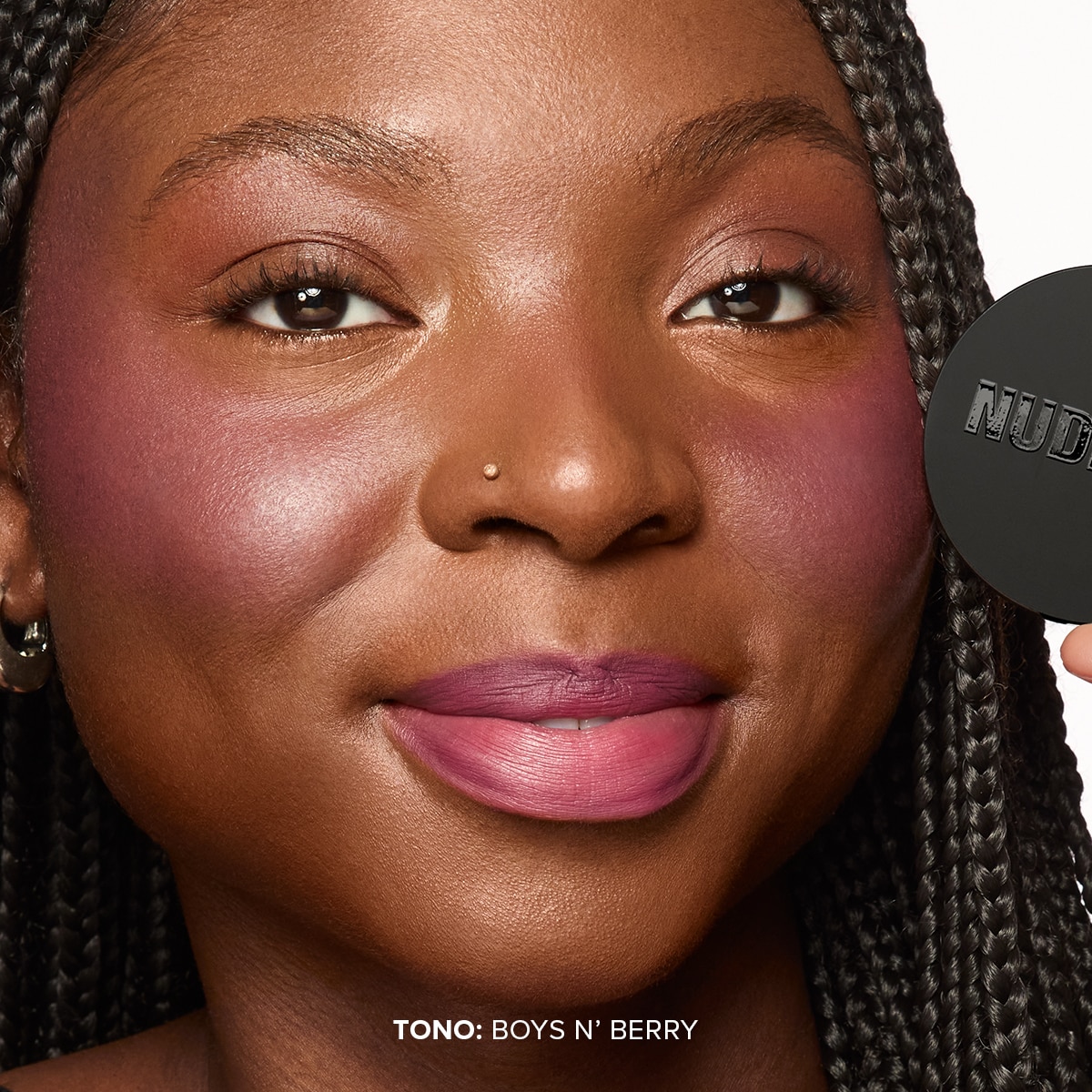 NUDESTIX STAX ALL OVER COLOR BLUSH BALM (RUBOR EN CREMA PARA ROSTRO)